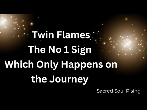 Видео: Близнецовые Пламена 🔥 Знак № 1, который появляется только в путешествии Близнецовых Пламен 💫💥