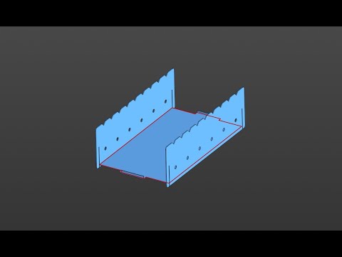 Видео: Как создать из листового тела детали мангала в 3д в КОМПАС 3D  Урок