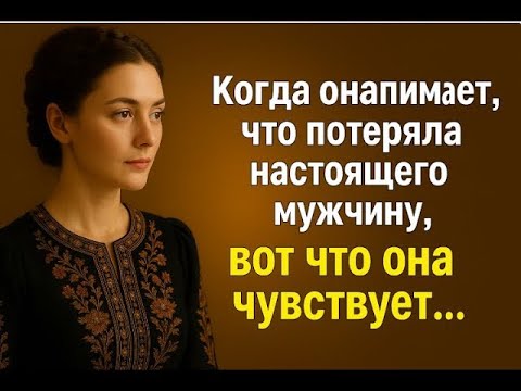 Видео: Когда она осознаёт, что потеряла настоящего мужчину    Как она себя чувствует   Стоическая рефлекс