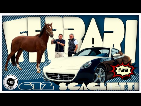 Видео: Снова играем в бутылочку Ferrari 612 Scaglietti