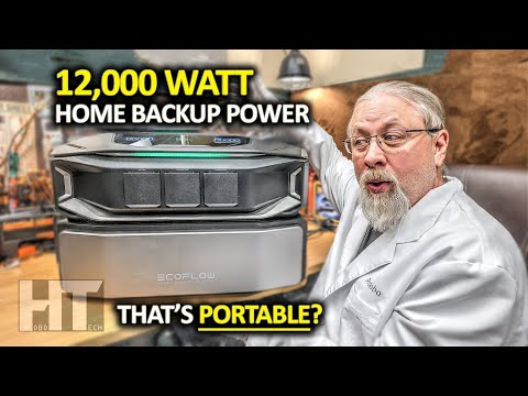 Видео: ECOFLOW Delta Pro Ultra X 12 кВт Портативная домашняя резервная система электропитания