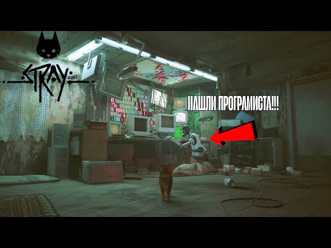 Видео: Нашли програмиста Элиота!!! ▶ Stray  №5