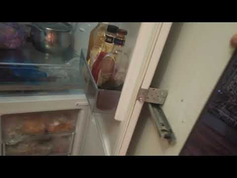 Видео: Обычный холодильник стал встраеваемым, после перепланировки хрущевки