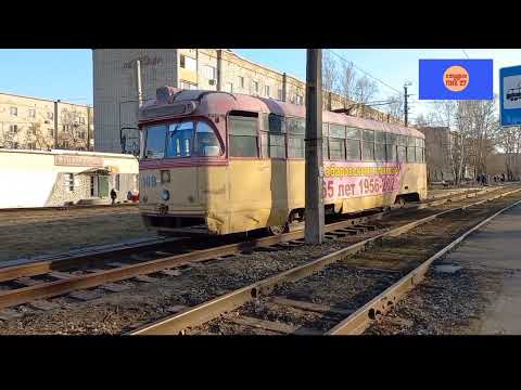Видео: Последний город, где работают трамваи РВЗ-6. Хабаровск, весна 2023 года.