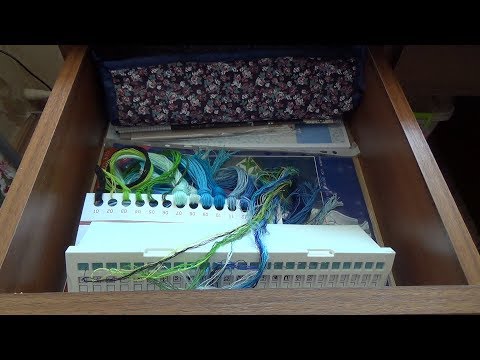 Видео: Мой рукодельный стол. Организация. Часть 2