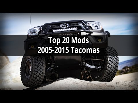 Видео: 20 лучших модификаций и аксессуаров до 200 долларов для Toyota Tacoma 2-го поколения (2005–2015)