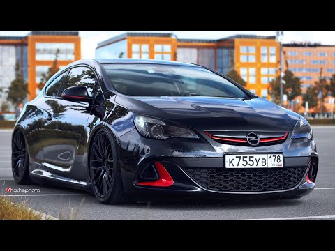 Видео: Opel Astra GTС на пневме! Правильный тюнинг!