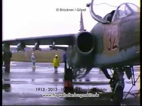 Видео: Flugplatz Nobitz 1992 (Аэродром Альтенбург 23.02.1992)