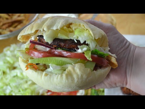 Видео: ХЛЕБ БАЛОН❤️СЭНДВИЧ С КЕБАБОМ😋ОЧЕНЬ ЛЕГКО И ПРОСТО КРУЧЕ ШАУРМЫ