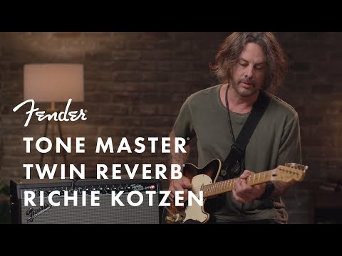 Видео: Ричи Коцен тестирует Tone Master Twin Reverb | Усилители Fender | Fender