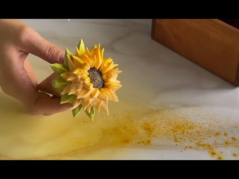 Видео: МК🌻Зефирные подсолнухи в вафельных рожках от Лилии Завадской