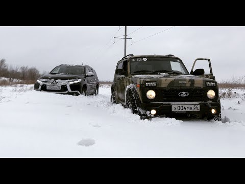 Видео: НИВА БРОНТО VS Pajero SPORT 2.4AT