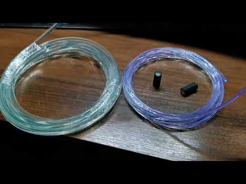 Видео: ПММА или оптоволокно бокового свечения