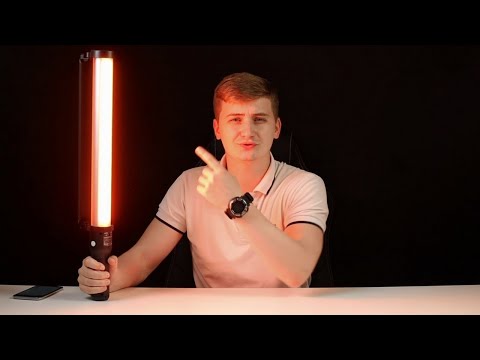 Видео: Световой меч Godox LC500R: RGB режим + 14 спецэффектов