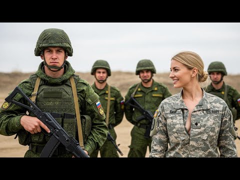 Видео: "Забеременею, если победишь!" Американка унизила русского, но его выстрел заставил её ВЛЮБИТЬСЯ ❤️‍🔥
