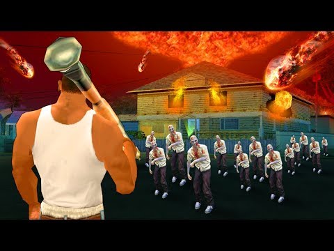 Видео: СТРАШНОЕ СТИХИЙНОЕ БЕДСТВИЕ В САН АНДРЕАС !!! (Зомби, Цунами, Апокалипсис)