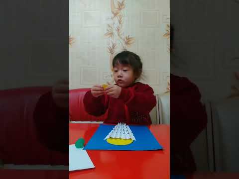 Видео: Тәуелсіздік күніне Қол өнер/Жанат Жанерке 3 жас