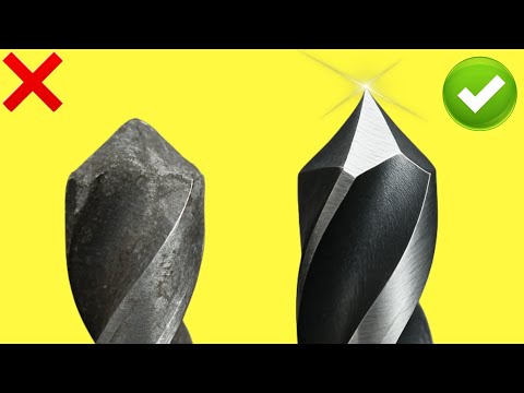 Видео: Как заточить сверла? (по металлу)