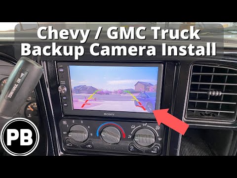 Видео: Установка камеры заднего вида на грузовики Chevrolet/GMC 1995–2006 гг.