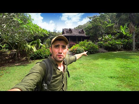 Видео: Выживание на Сейшелах [Часть-3] Нашел старинную виллу. Поймал сухопутного краба гиганта.