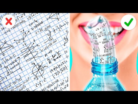 Видео: ПОТРЯСАЮЩИЕ ШКОЛЬНЫЕ ЛАЙФХАКИ || Секреты для списывания и полезные идеи для школы от 123 GO! SCHOOL