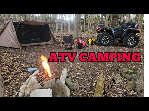 Видео: КЕМПИНГ ДЛЯ КВАДРОЦИКЛОВ в глуши