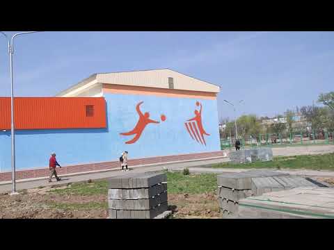 Видео: Тараз(Джамбул) Обзор школы им. Баумана/бывший магазин"Ак Бота" (Тонкуруш).