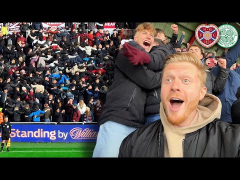 Видео: 💥 Безумная атмосфера в Hearts Smash Celtic!
