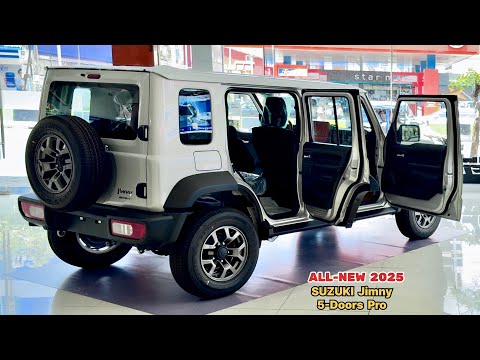 Видео: Новый Suzuki Jimny 5-дверный Pro 2025 года — салон и экстерьер King's Off-Road Performance