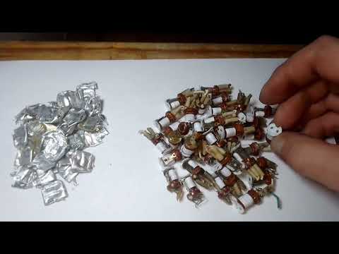 Видео: Золото с РЭС-15.  40-штук полное растворение