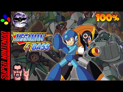Видео: Mega Man & Bass | Rockman & Forte прохождение [ 100% all CD ] | Игра (SNES, 16 bit) 1998 Стрим RUS