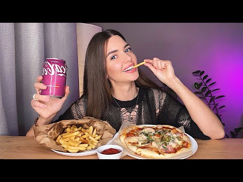 Видео: ПРОДОЛЖЕНИЕ ИСТОРИИ ЗНАКОМСТВА С МУЖЕМ ❤️ МУКБАНГ пицца картошка фри MUKBANG pizza french fries