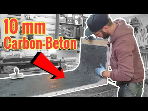 Видео: Прослужит ли этот изогнутый бетонный стол долго?