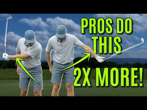 Видео: ГОЛЬФ: Как вращается левая рука при ударе в гольфе