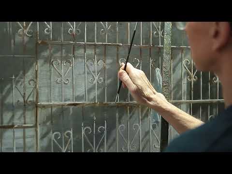 Видео: Большая часть работы в живописи. Оживление.