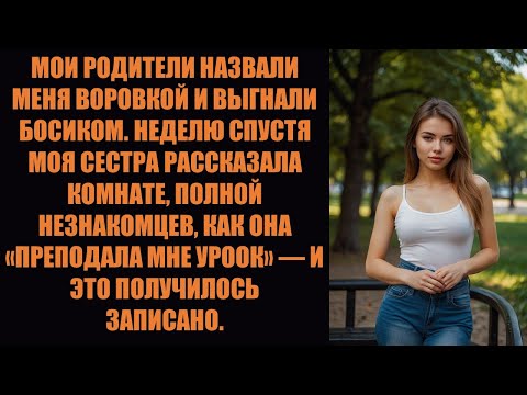 Видео: Мой отец сказал: «Извинись или уходи» — и тогда моя сестра призналась, что подставила меня перед ...