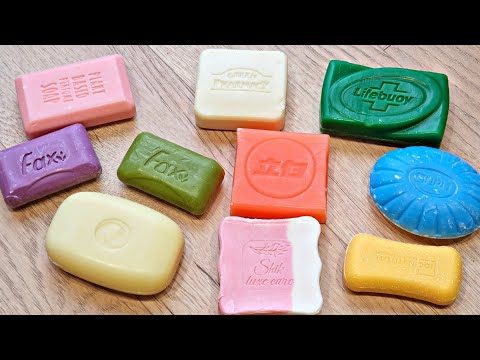 Видео: ASMR SOAP. 🩵💙Резка сухого мыла. Satisfying video💙🩵