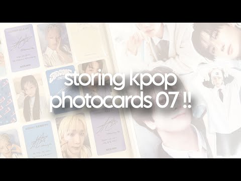 Видео: ₊˚ପ⊹ хранение фотокарточек kpop 07 ☆ illit ot5, p1harmony, the boyz, kiiikiiii и другие !!