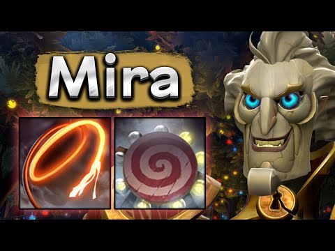 Видео: Мира на Рингмастере, очень сильный саппорт - Mira Ringmaster 7.38 DOTA 2
