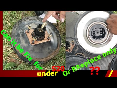 Видео: Проблема с усилителем тормозов, ремонт или замена. Можно ли отремонтировать усилитель тормозов ме...