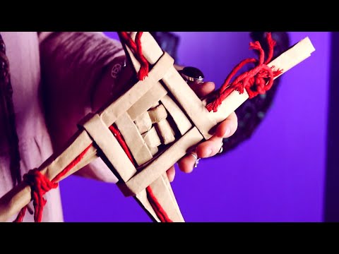 Видео: Имболк. Моя подготовка и изготовление креста Бригитты.