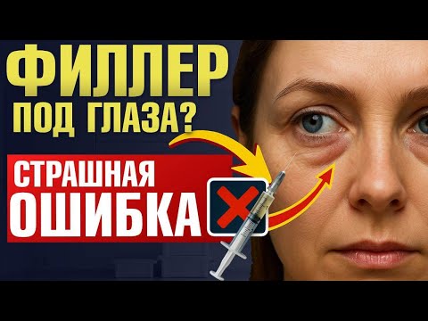 Видео: Носослезная борозда старит на 10 лет! Почему НЕЛЬЗЯ закачивать носослезную борозду филлерами?