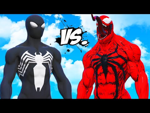 Видео: Симбиот Человек-Паук против Красного Венома - Эпическая Битва