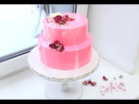 Видео: Муссовый Клубничный Торт Двухъярусный / Two Tier Mousse Cake