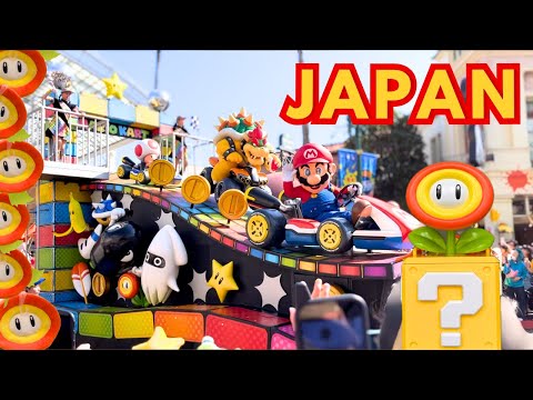 Видео: Universal Studios Japan — Мир Super Nintendo и Волшебный мир Гарри Поттера в Осаке, Япония