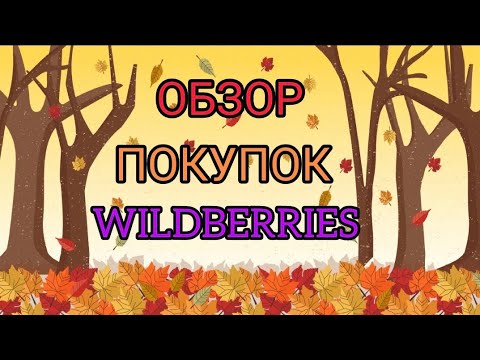 Видео: ОБЗОР ПОКУПОК WILDBERRIES!#1