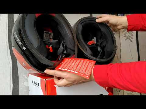 Видео: Шлем интеграл LS2 FF 353 сравнение с LS2 FF352-1 Распаковка и обзор