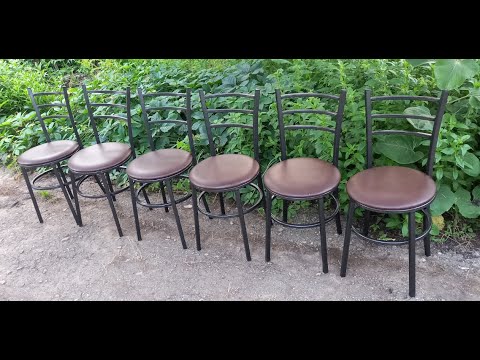Видео: СТУЛ из металла моими рукати