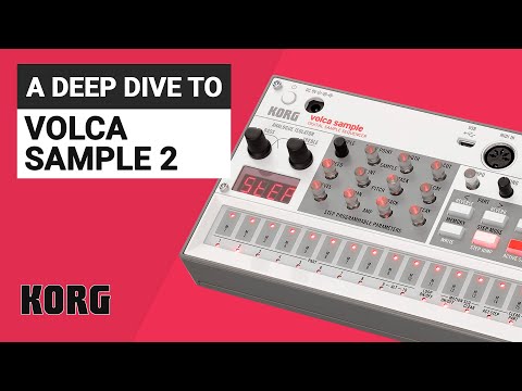 Видео: Полное руководство по прохождению KORG VOLCA SAMPLE 2