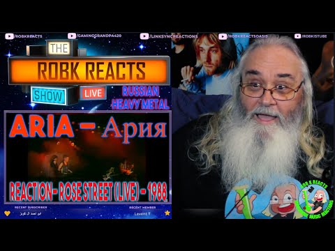 Видео: Aria | Ария  Reaction- Rose Street (live) - 1988 - First Time Hearing - Requested
